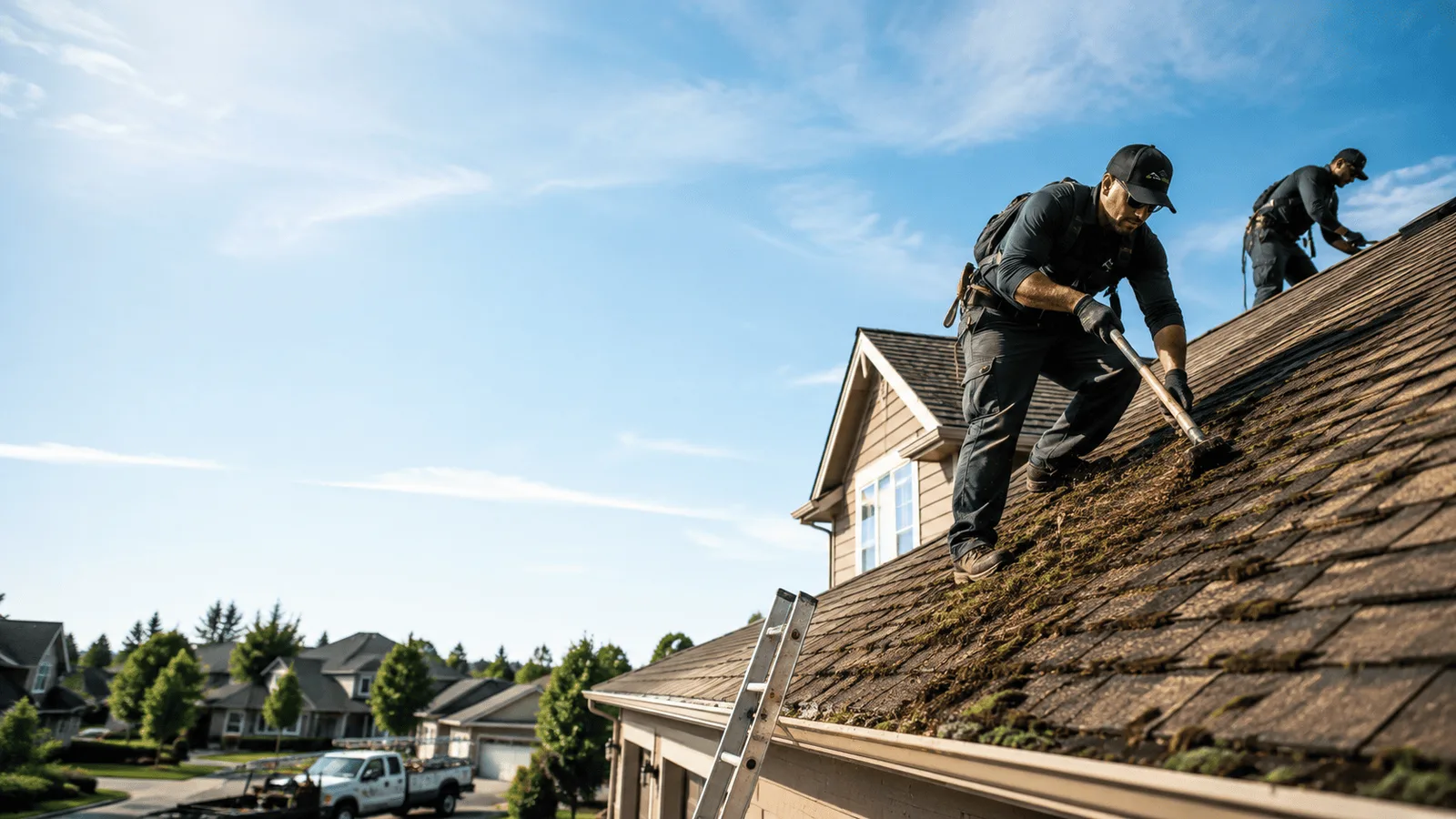 Roof Moss Removal in Clatonia, NE near me